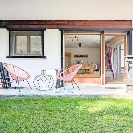 Cosy Centered With Garden And View In Appartement Veysonnaz