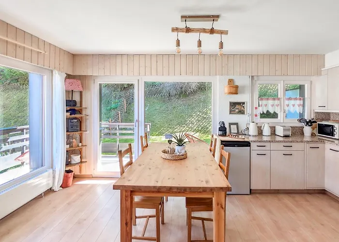 Appartement Cosy Centered With Garden And View In Veysonnaz