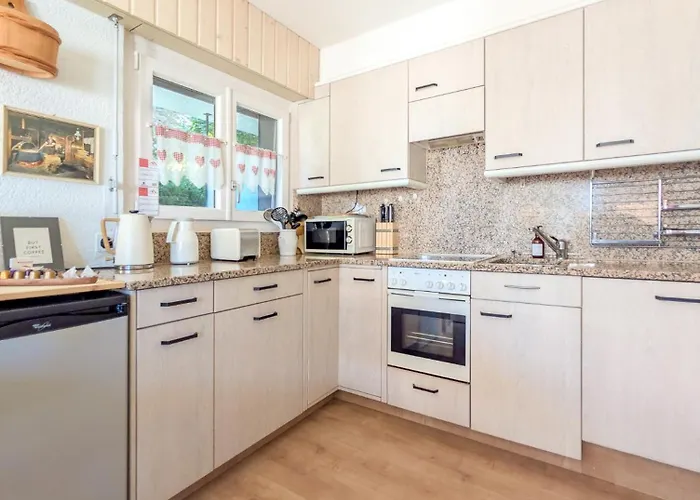 Appartement Cosy Centered With Garden And View In