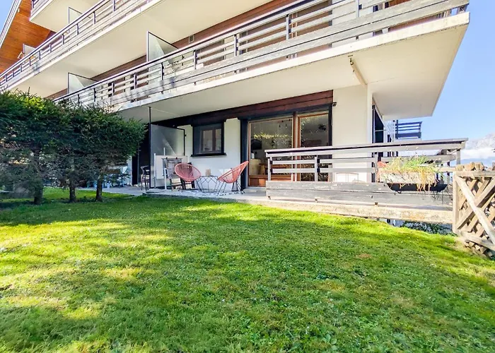Appartement Cosy Centered With Garden And View In Veysonnaz